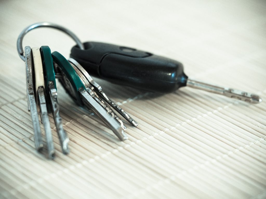 Car Key on a Table | Breast Cancer Car Donations