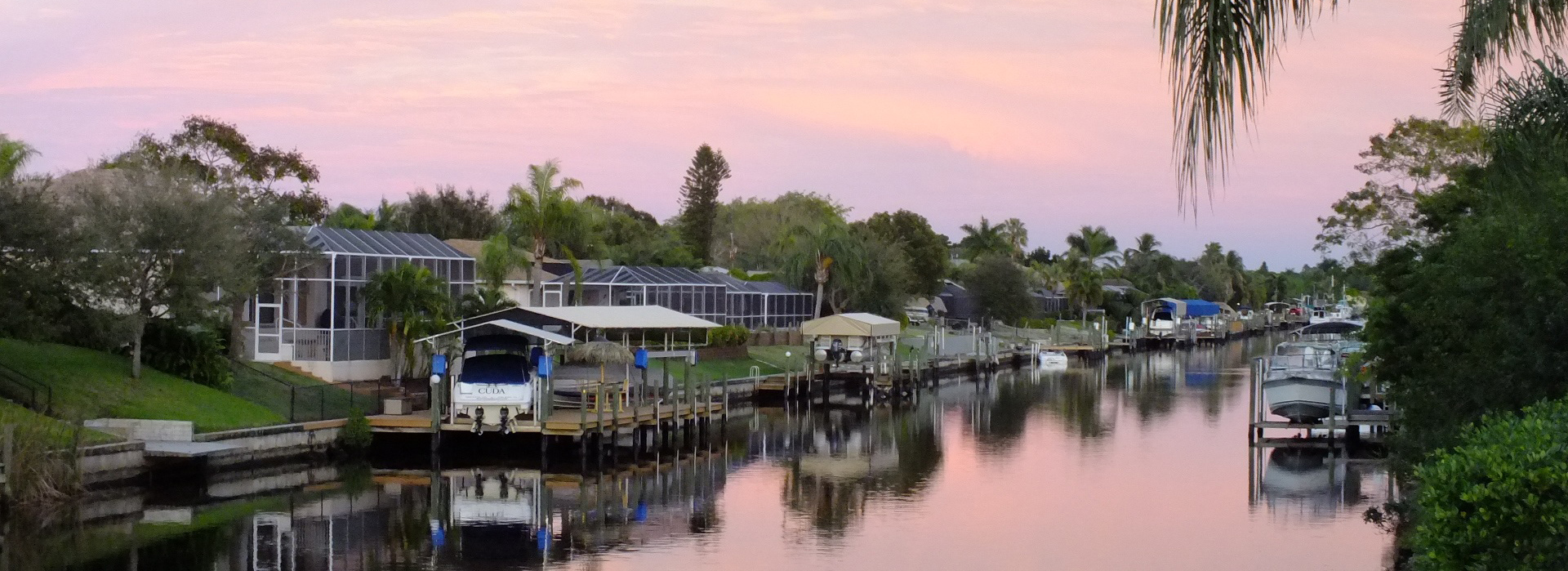 Canal in Cape Coral | Breast Cancer Car Donations