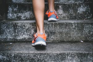 Climbing the Stairs on a National Take the Stairs Day | Breast Cancer Car Donations