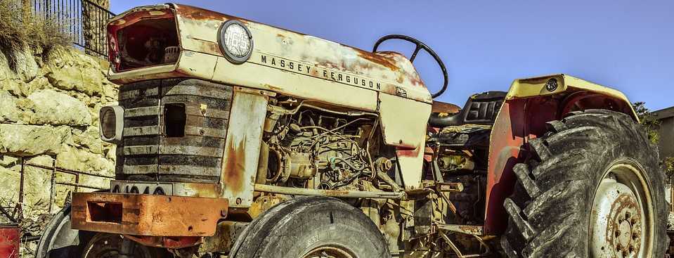 Old Rusted Tractor