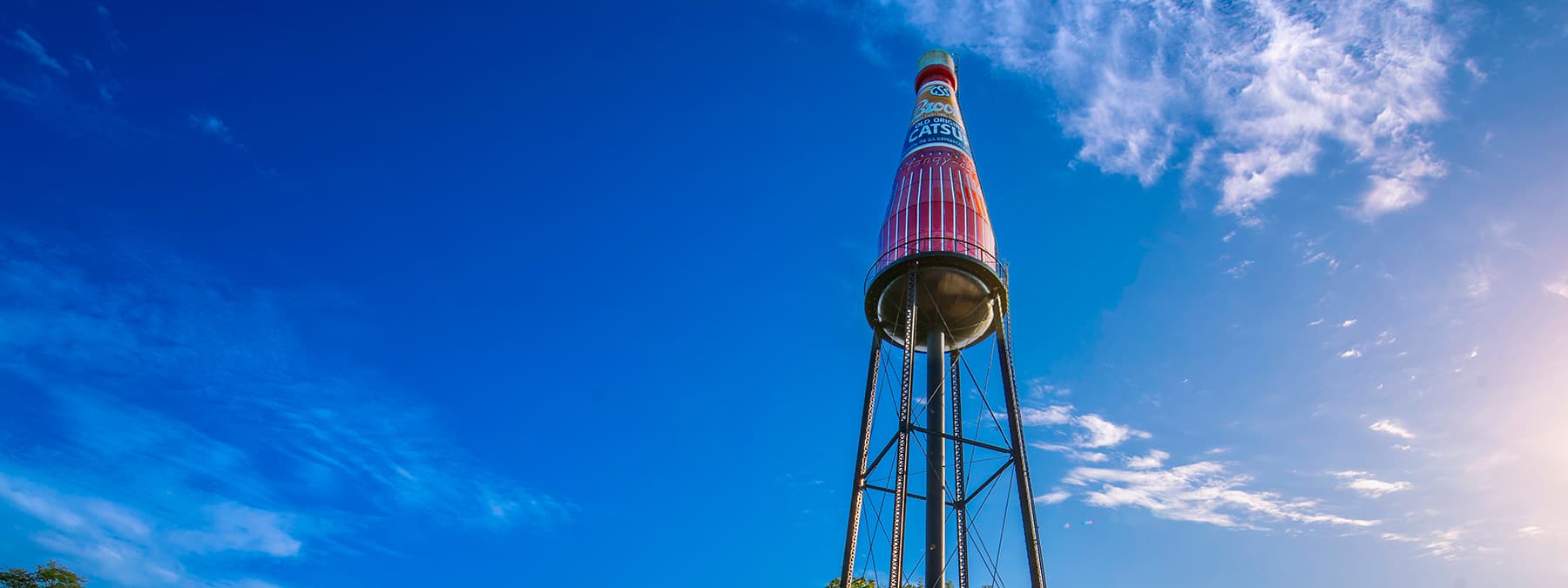Water Tower in Collinville | Breast Cancer Car Donations