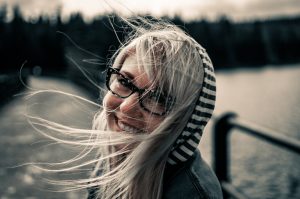 Woman Having Fun on International Moment Of Laughter Day | Breast Cancer Car Donations