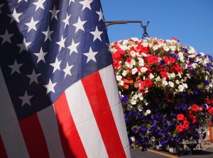 The American Flag on a Labor Day | Breast Cancer Car Donations