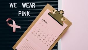 Pink ribbon and a calendar | Breast Cancer Car Donations