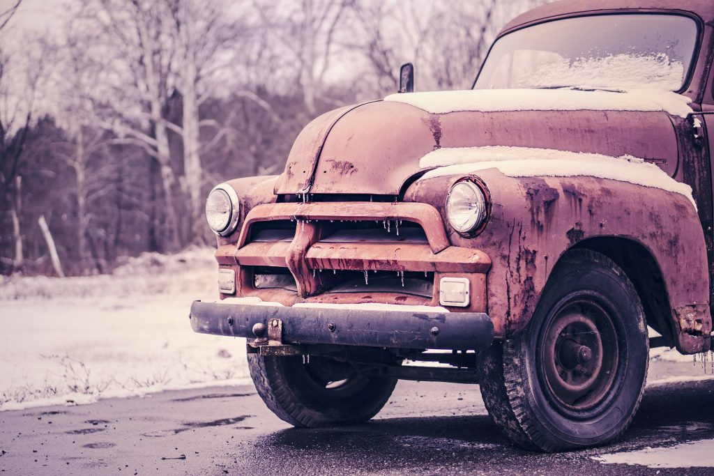 Rusting Old Truck | Breast Cancer Car Donations