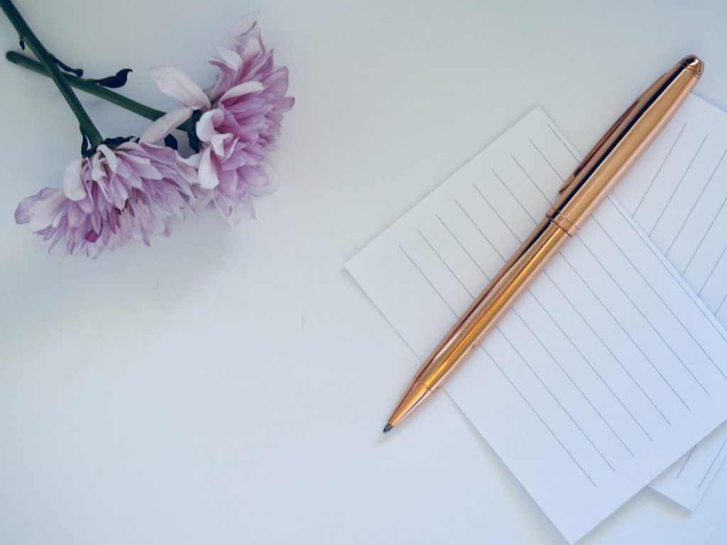 Just Pen and Paper on the Table | Breast Cancer Car Donations