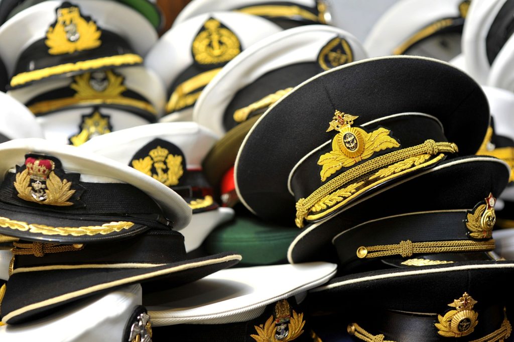 The US Marines Officer Hats | Breast Cancer Car Donations