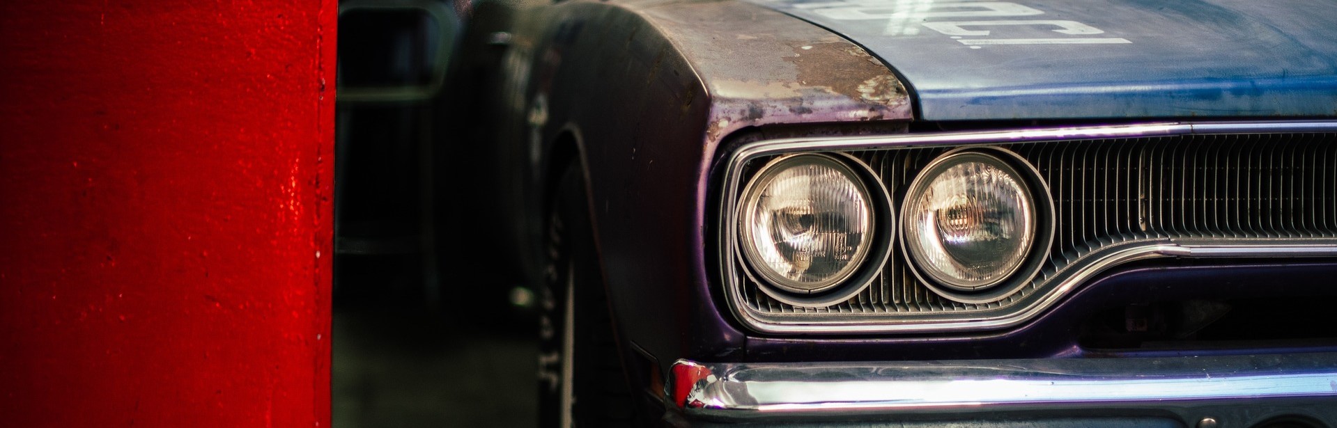 Old Car Parked | Breast Cancer Car Donations