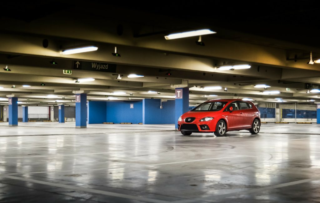 Parked Red Car | Breast Cancer Car Donations