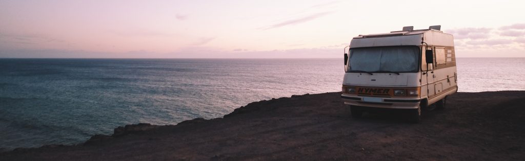 RV Under the Sunset | Breast Cancer Car Donations