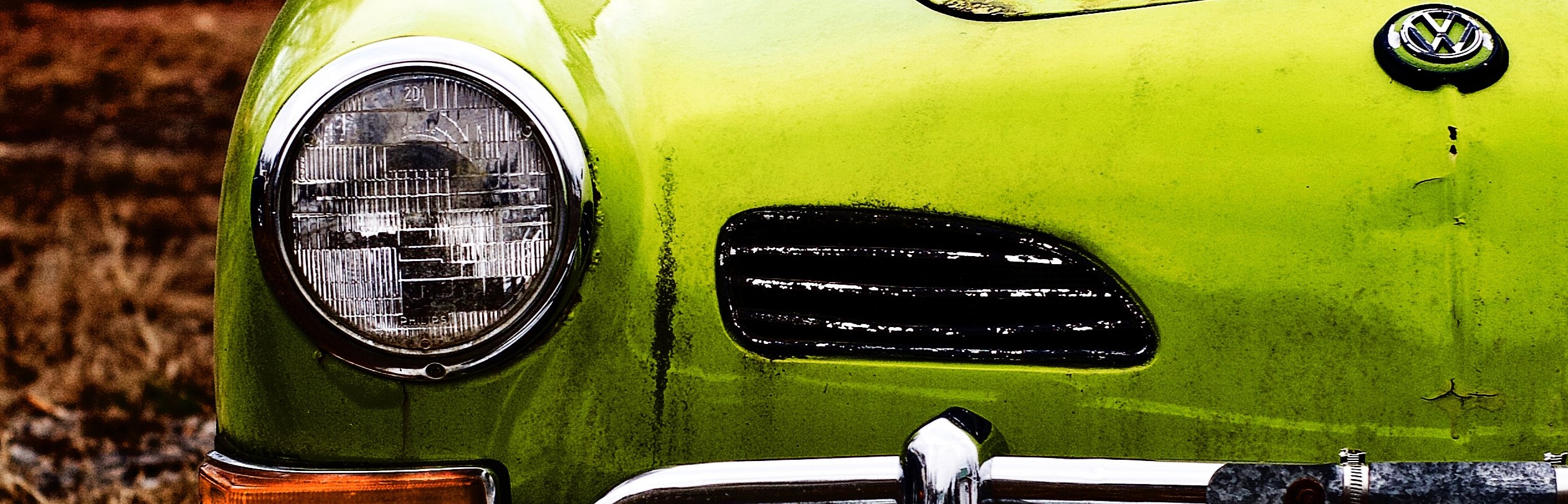 Green Oldtimer Volkswagen | Breast Cancer Car Donations