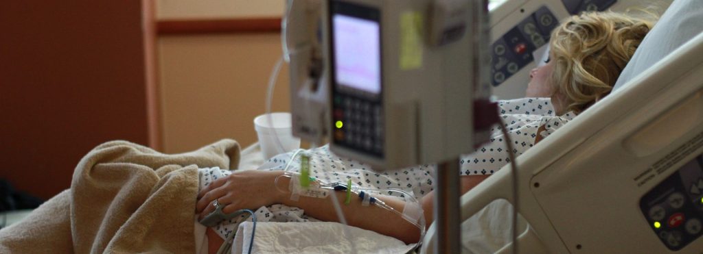 Woman at a Hospital | Breast Cancer Car Donations