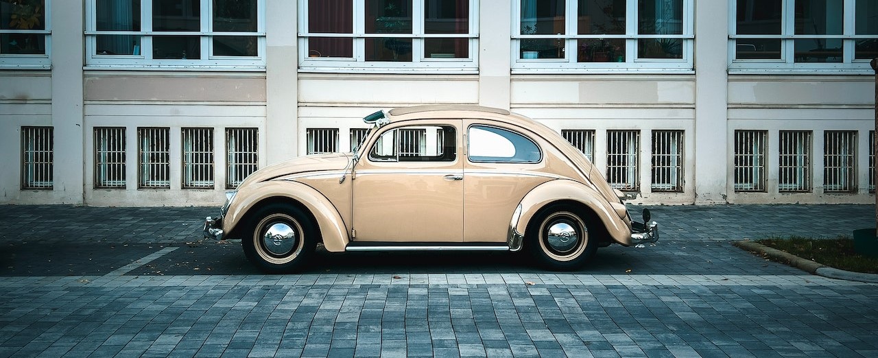Vintage Beige Volkswagen Beetle | Breast Cancer Car Donations