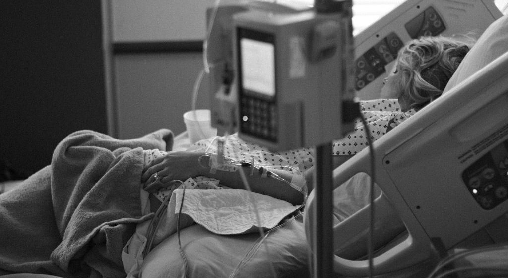 Woman in a Recovery Room | Breast Cancer Car Donations