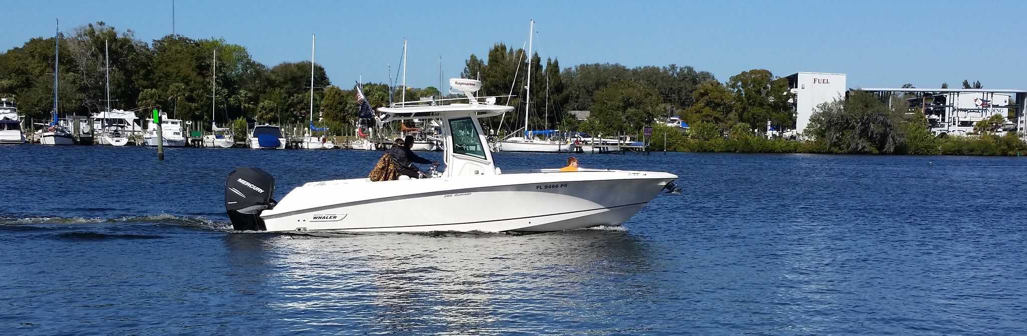 Boston Whaler Sailing on the Waters | Breast Cancer Car Donations