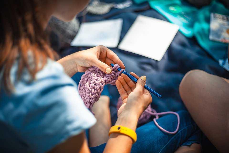 Woman Doing Needlework | Breast Cancer Car Donations