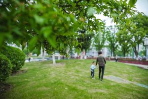 Walking at the Park | Breast Cancer Car Donations