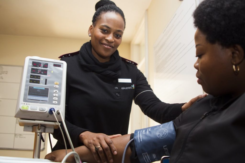 Nurse Administers Hypertensive Patient | Breast Cancer Car Donations