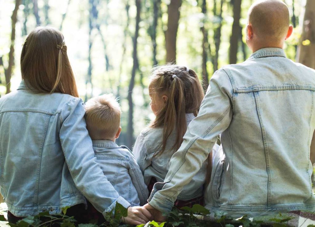 Family Spending Time with Nature | Breast Cancer Car Donations
