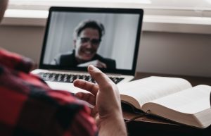 People Doing on a Video Chat | Breast Cancer Car Donations