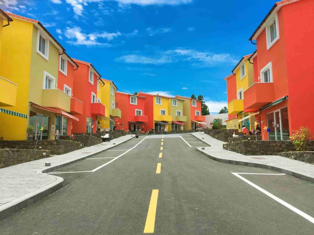 Colorful Neighborhood | Breast Cancer Car Donations