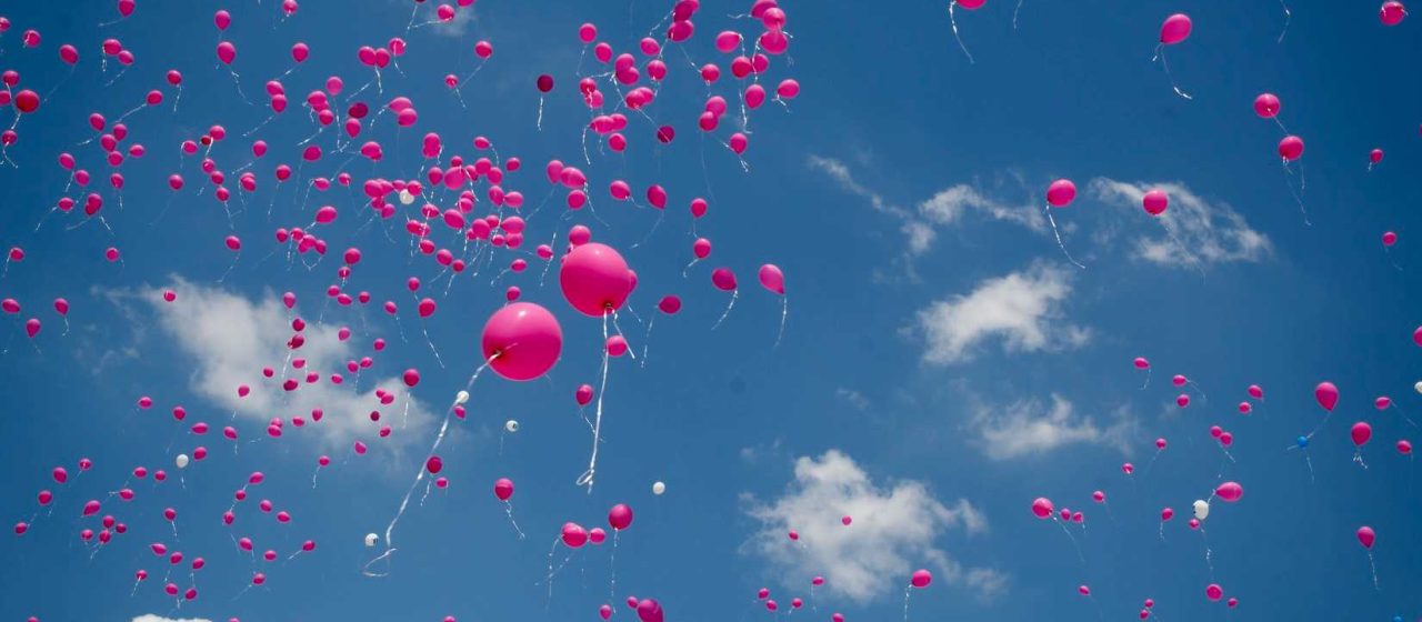 Pink Balloons for Breast Cancer Awareness | Breast Cancer Car Donations