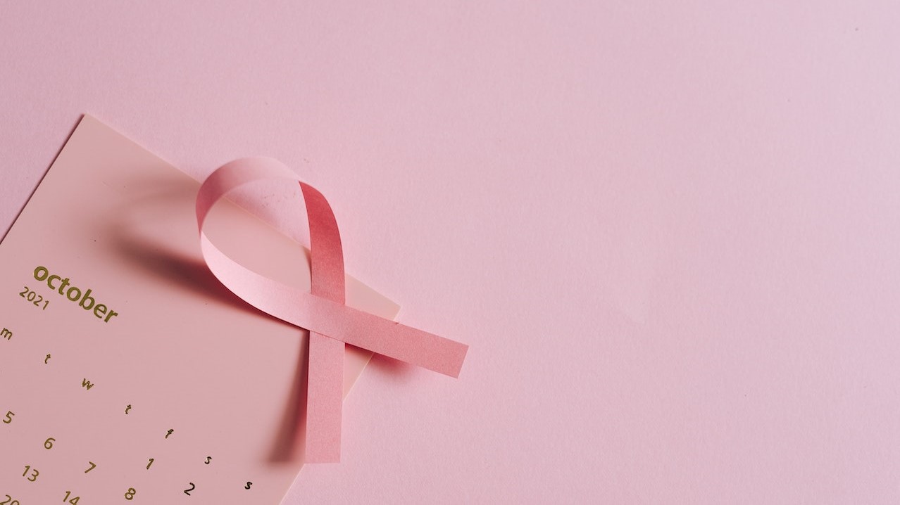 A Pink Ribbon on a Calendar 