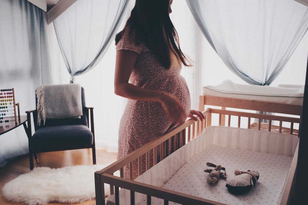 Woman Prepares for Child Birth | Breast Cancer Car Donations