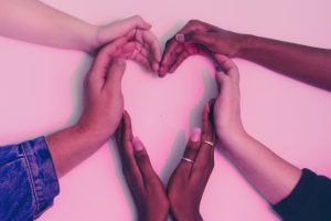Hands Forming a Heart Symbol | Breast Cancer Car Donations