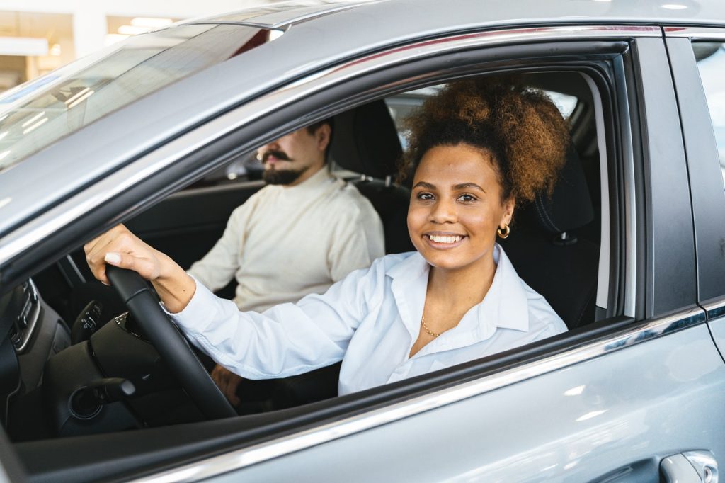 Woman Drives Her Car | Breast Cancer Car Donations