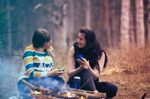 Women Talking in Nature | Breast Cancer Car Donations