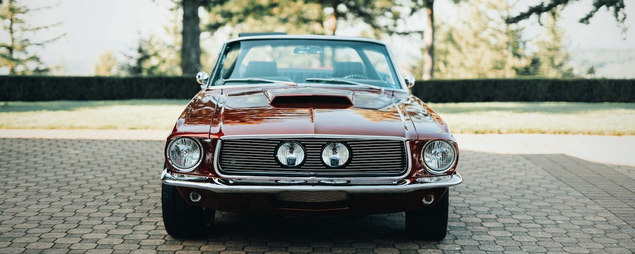 Brown Retro car parked on roadside | Breast Cancer Car Donations