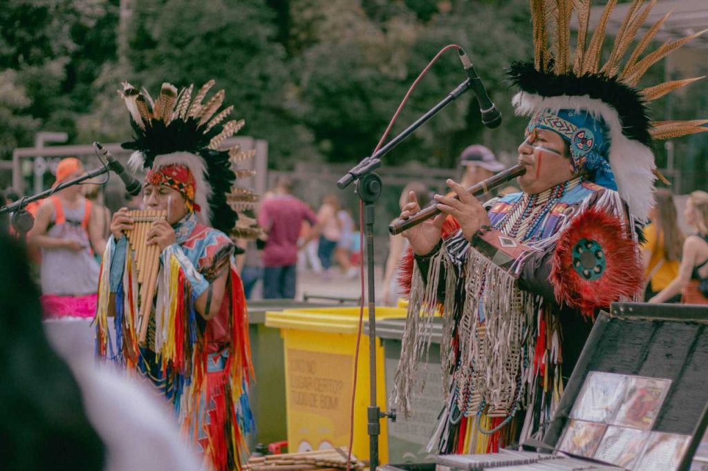 Native Americans Playing Instruments on Native American Heritage Month | Breast Cancer Car Donations