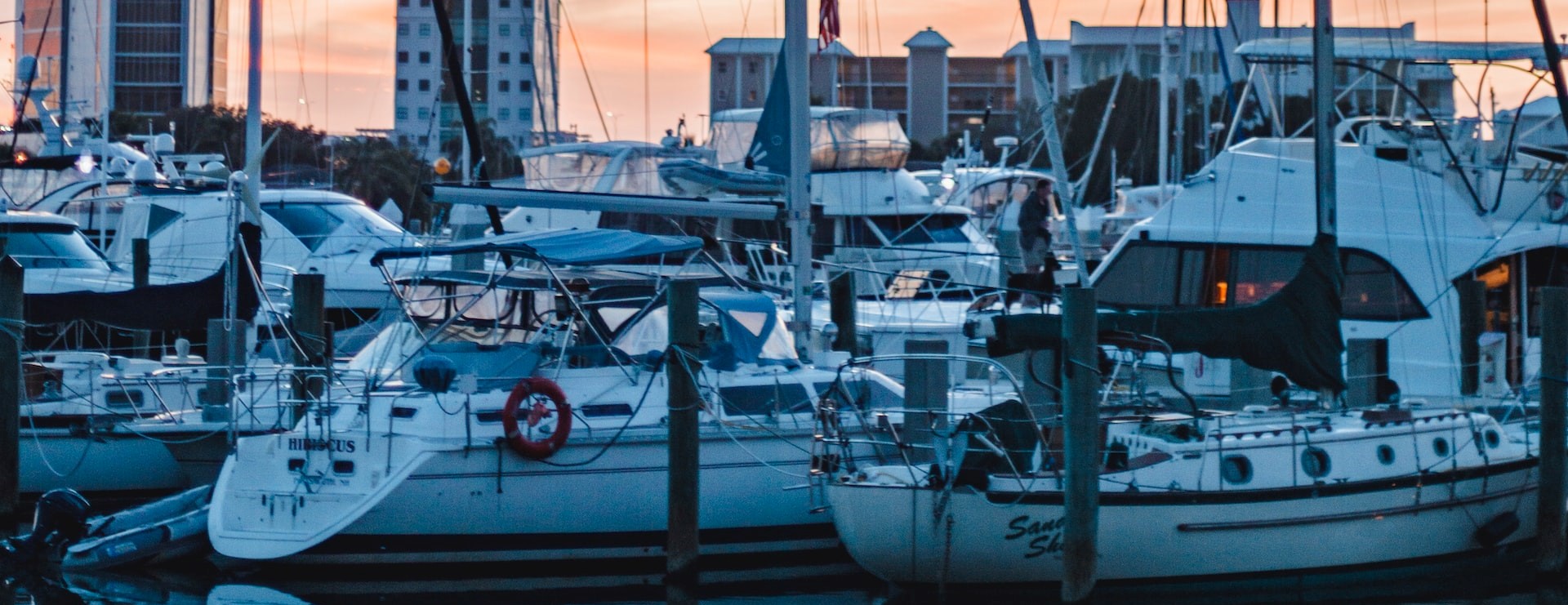 Boats docked at the port | Breast Cancer Car Donations