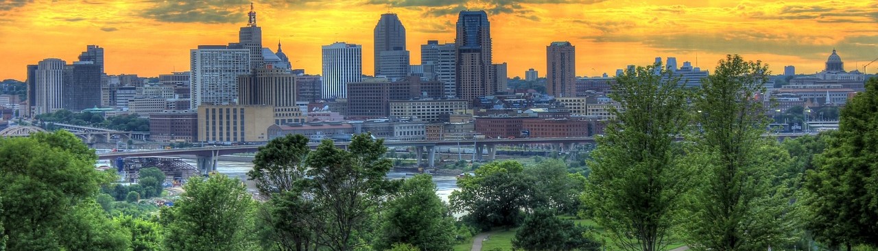 City view of St. Paul | Breast Cancer Car Donations