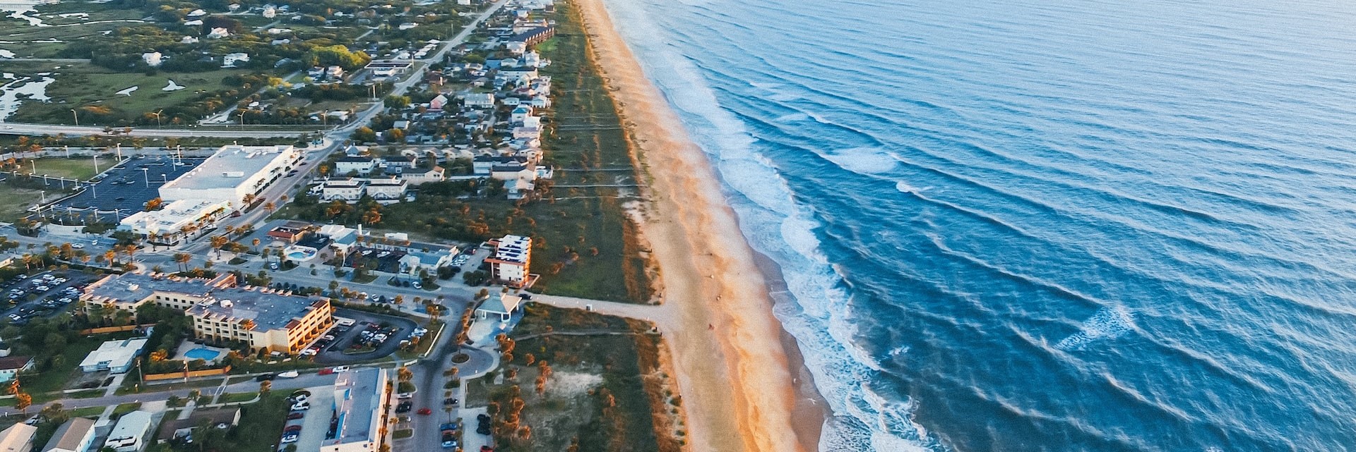 Drone view of the coastline | Breast Cancer Car Donations