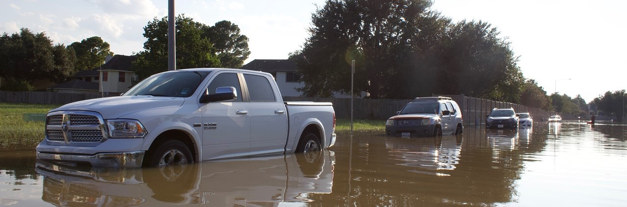 Flooded Car | Breast Cancer Car Donations