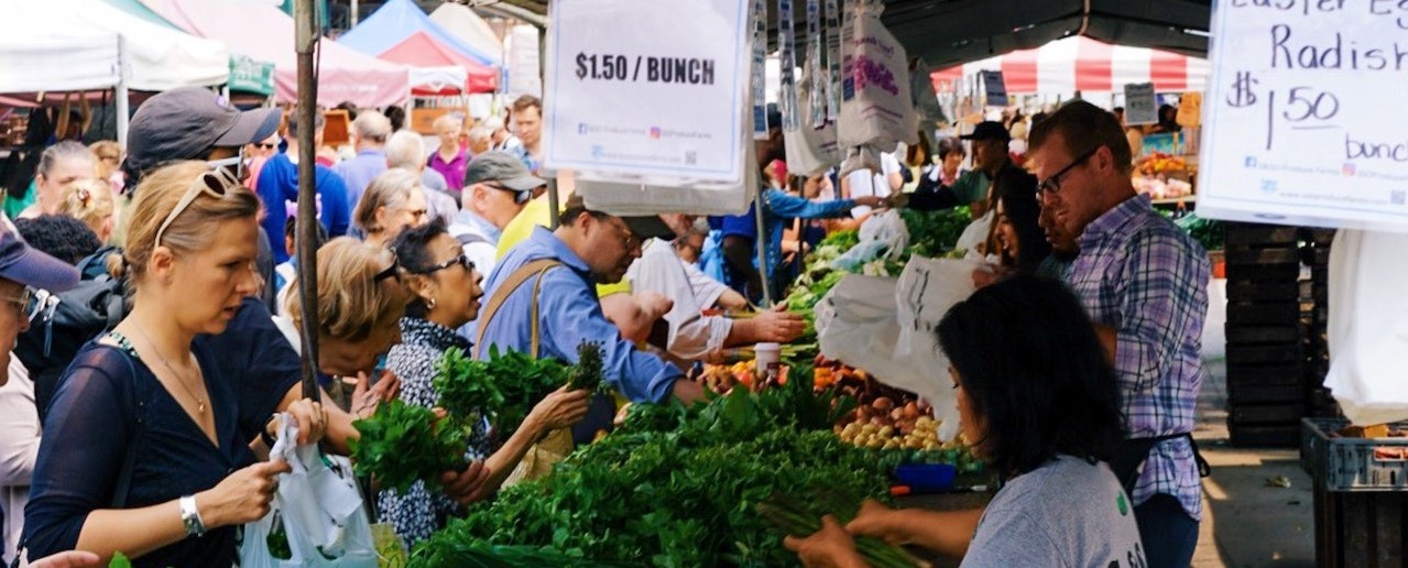 Fresh Vegetables On Street Market | Breast Cancer Car Donations