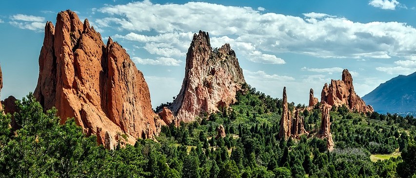 Garden of the gods in Colorado Springs | Breast Cancer Car Donations