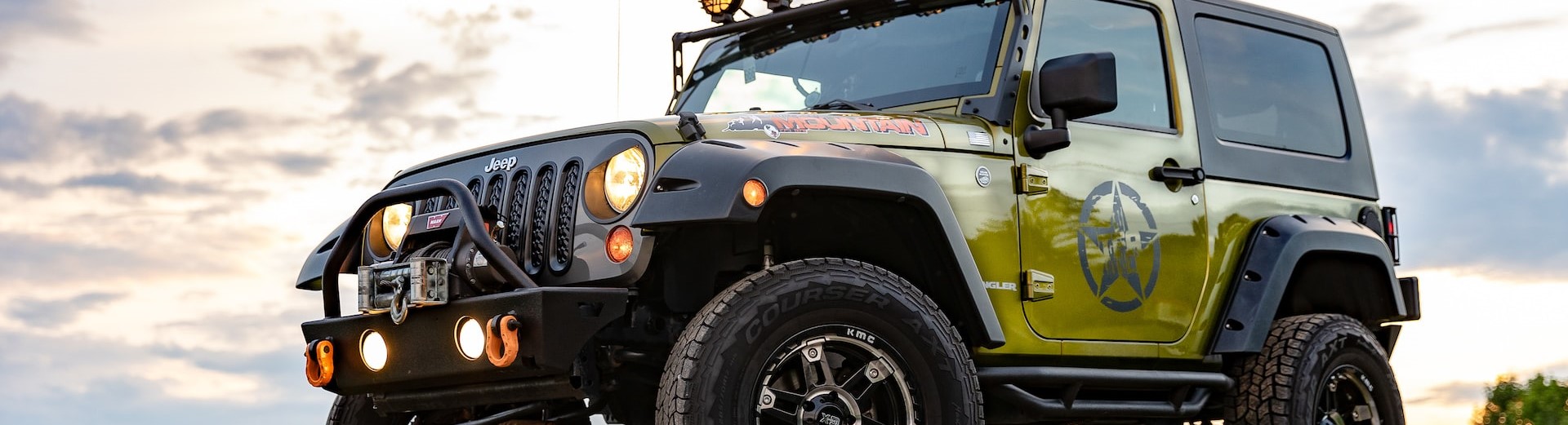 Green and Black Wrangler | Breast Cancer Car Donations