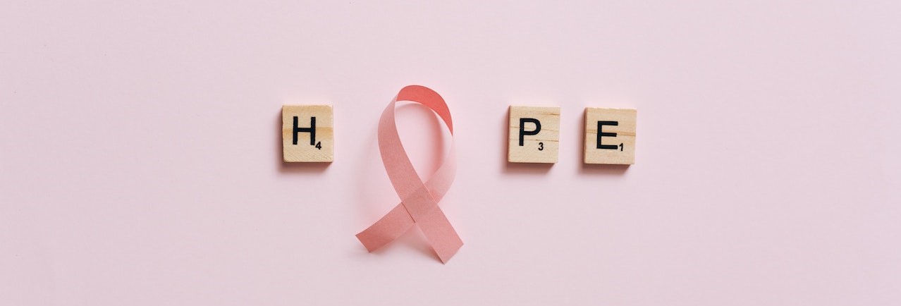 Hope photo with pink ribbon | Breast Cancer Car Donations