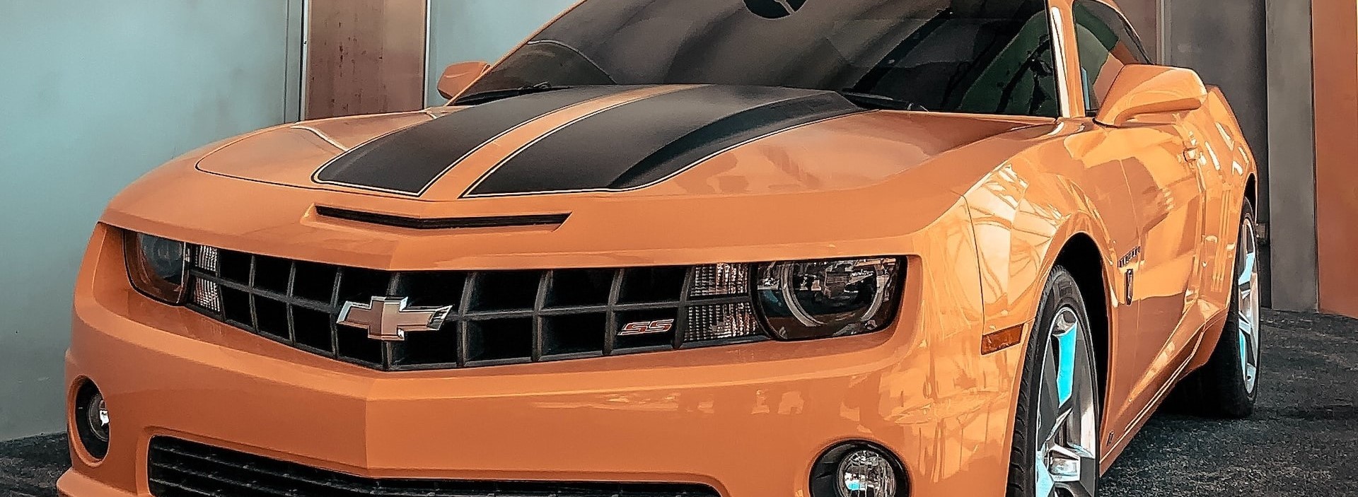 Orange Chevrolet Camaro | Breast Cancer Car Donations