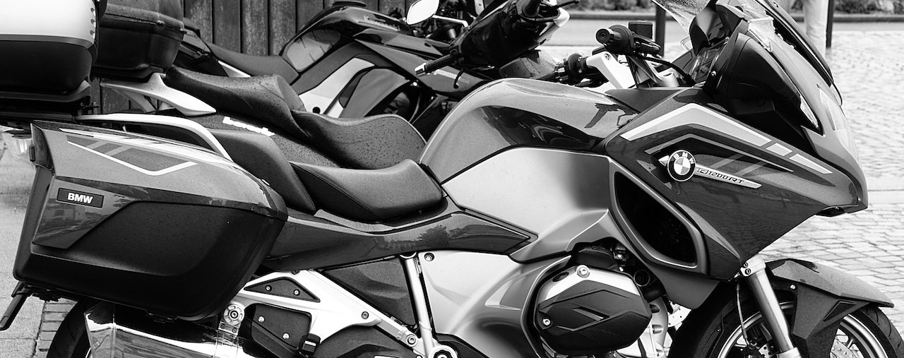 Parked Touring Motorcycles | Breast Cancer Car Donations