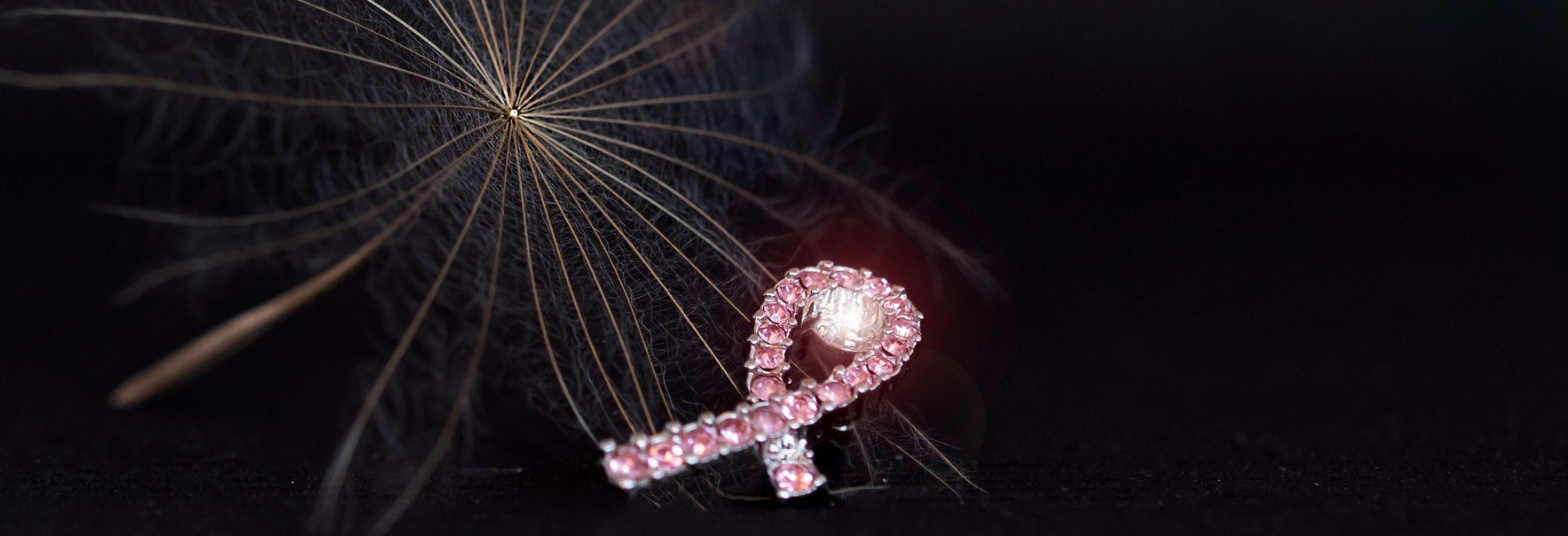 Pink diamond shaped like ribbon | Breast Cancer Car Donations