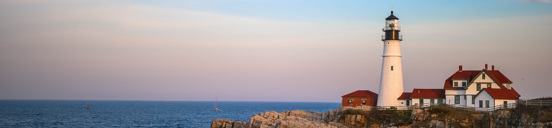 Portland Headlight at Dusk | Breast Cancer Car Donations