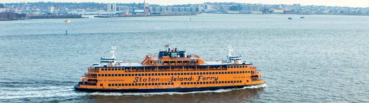 The Staten Island Ferry in New York City | Breast Cancer Car Donations