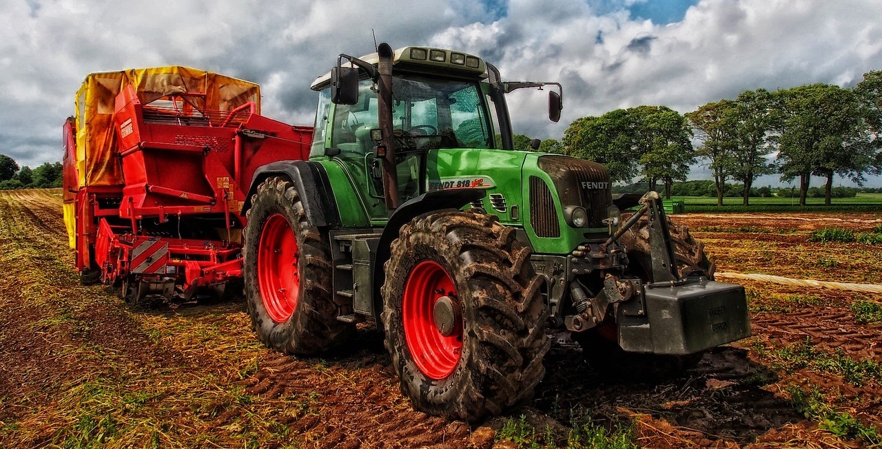 Tractor in the Field | Breast Cancer Car Donations