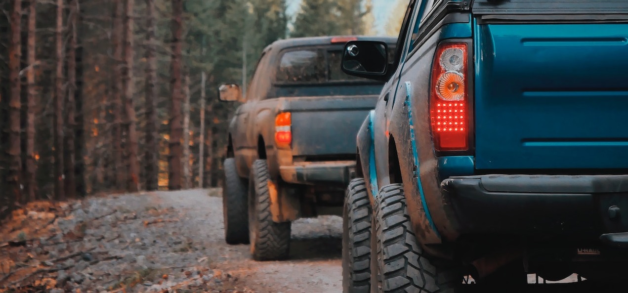 Two pickup trucks | Breast Cancer Car Donations