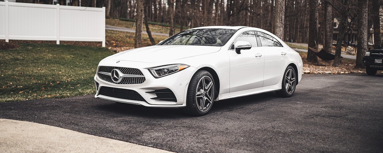 White Mercedes-Benz Sedan Car | Breast Cancer Car Donations