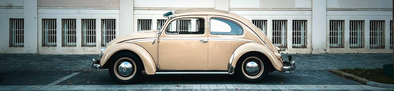 Vintage Beige Volkswagen Beetle | Breast Cancer Car Donations